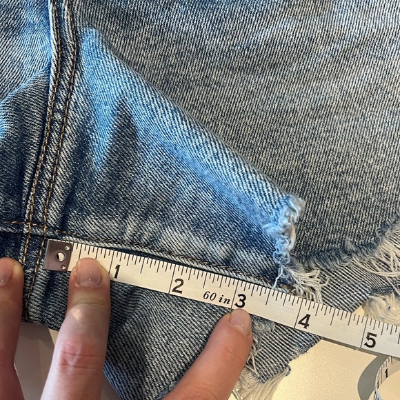 AE High Waist 90s Boyfriend Shorts - Picture 8 of 9